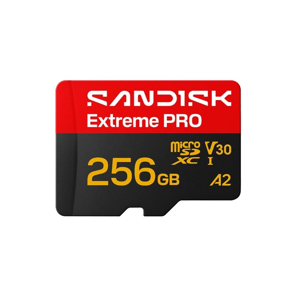 Cartão de Memória Sandisk Extreme Pro MicroSD 256GB, UHS-I, Classe 10, com Adaptador - SDSQXCJ-256G-GS6MA