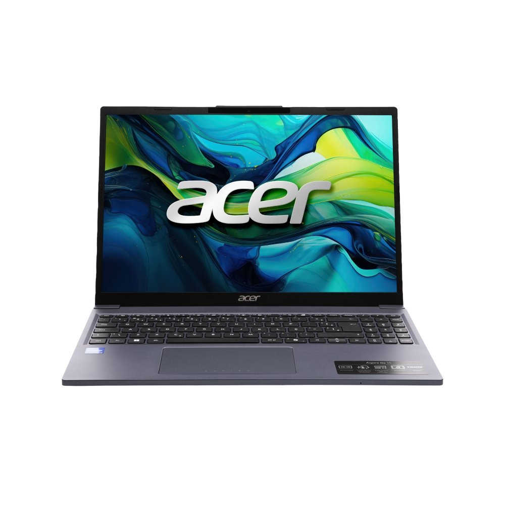 Notebook Acer Aspire Go 15 AG15-51P-54EV, Intel Core i5-N305, 8GB RAM, SSD 256GB, Tela 15.6" Full HD, Linux, Cinza - NX.
