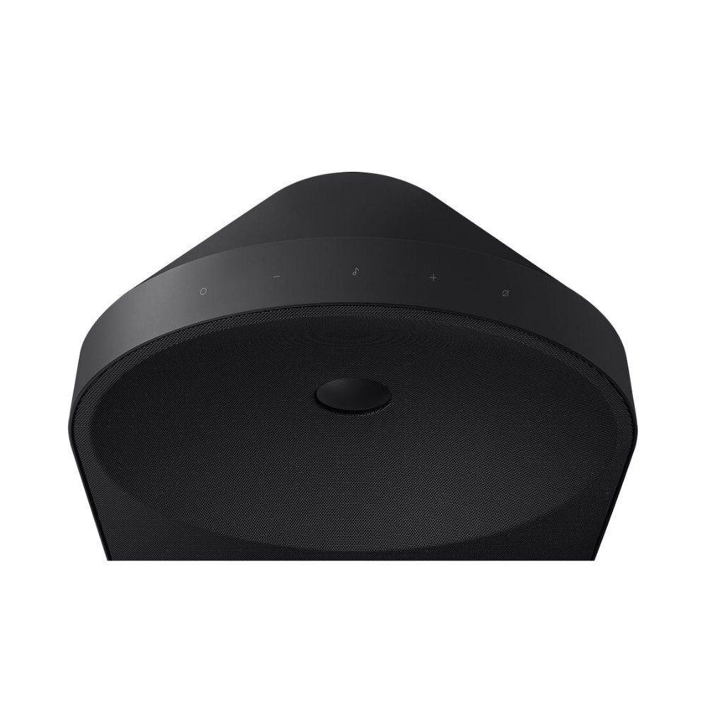 Imagem 4 de 12 do produto Caixa de Som Wi-Fi Samsung Music Studio 5 LS50H, 2.0 Canais, Dolby Atmos, Sincronia Sonora, Preto - HW-LS50H