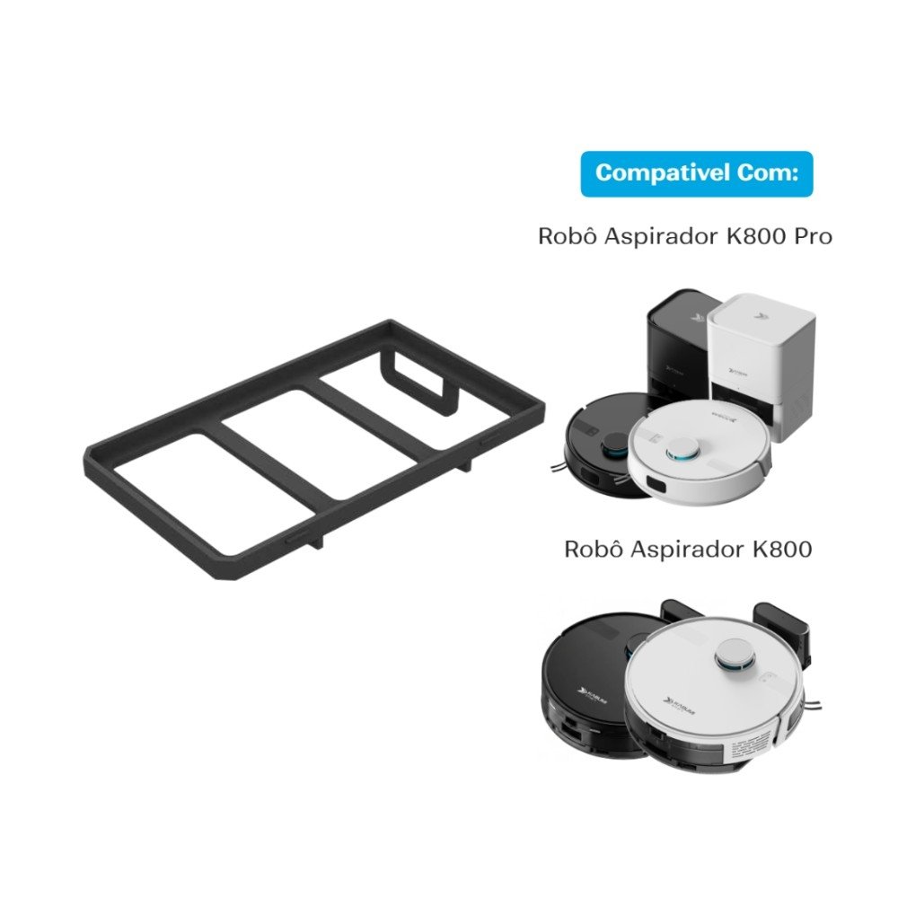 Filtro Primário para Robô Aspirador de pó KABUM! smart 550, K800, K800 Pro - KSHPR568