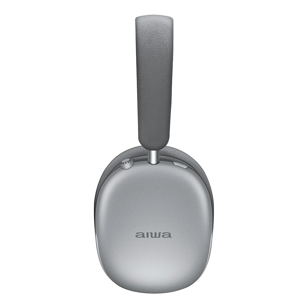 Headphone Sem Fio Aiwa HP-06-S, Bluetooth, Cancelamento de Ruído ANC, ENC, Prata - AWS-HP-06-S - view 2