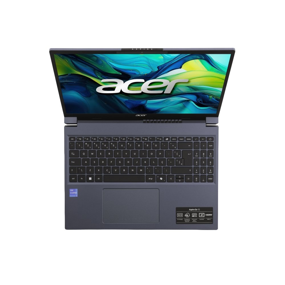 Notebook Acer Aspire Go 15 AG15-51P-564V, Intel Core i5-1334U, 16GB RAM, Intel Iris Xe, SSD 512GB, 15.6" FHD, Win 11, Azul - NX.JGFAL.006 - view 2