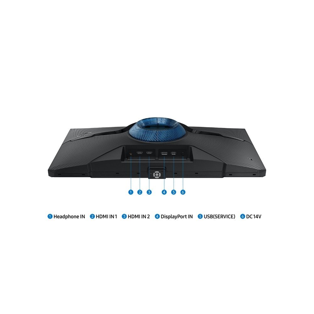 Monitor Gamer Samsung Odyssey G4 27"", Full HD, IPS, 240Hz, 1ms, G-Sync, Preto - LS27HG400ELMZD - view 6