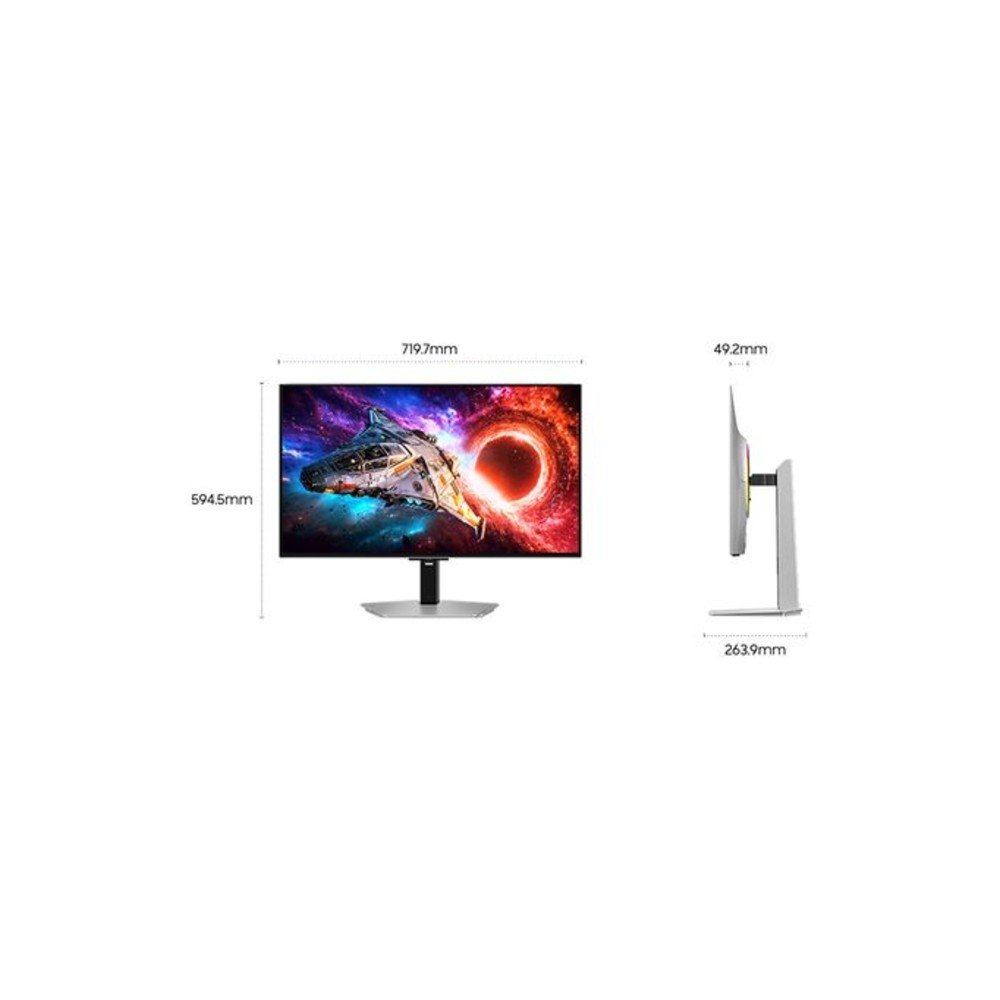 Monitor Gamer Samsung Odyssey OLED G8 32", UHD 4K, 240Hz, 0.03ms, G-Sync, Preto - LS32HG802SLXZD - view 5