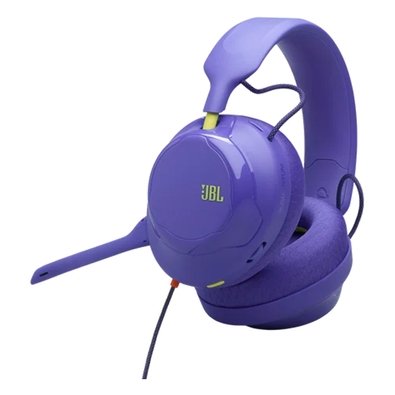 Headset Gamer JBL Quantum 120, com Microfone, Roxo - JBLQTUM120PUR