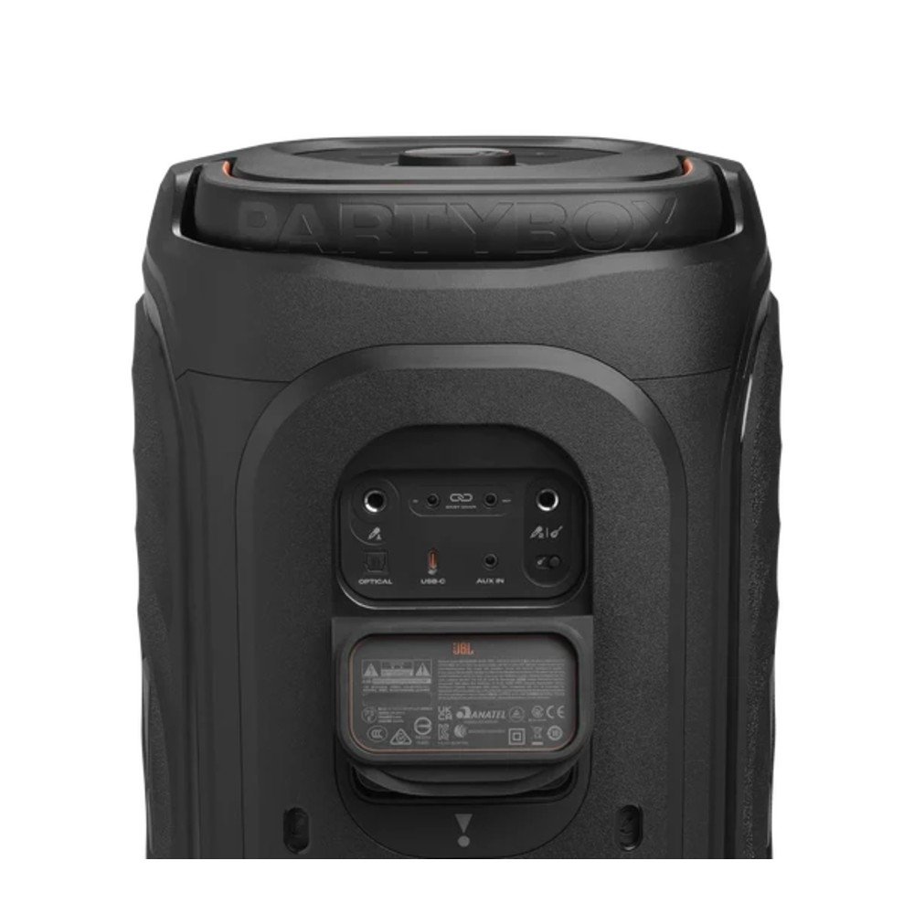 Caixa de Som Portátil JBL PartyBox 130, 200W RMS, Bluetooth 6.0, Auracast, Show de Luzes, IPX4, Bivolt, Preto - JBLPB130BLKBR - view 5