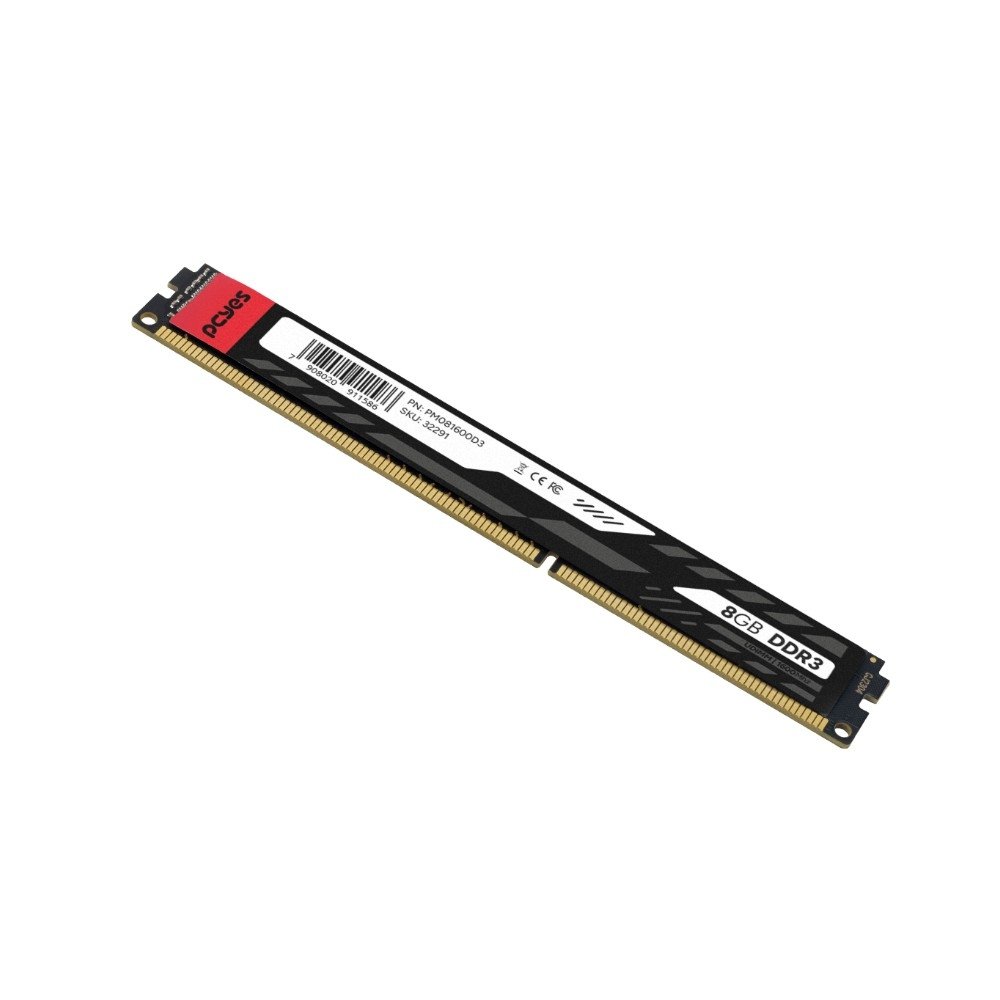 Imagem 5 de 5 do produto Memória PCYes 8GB, DDR3, 1600MHz, UDIMM - PM081600D3