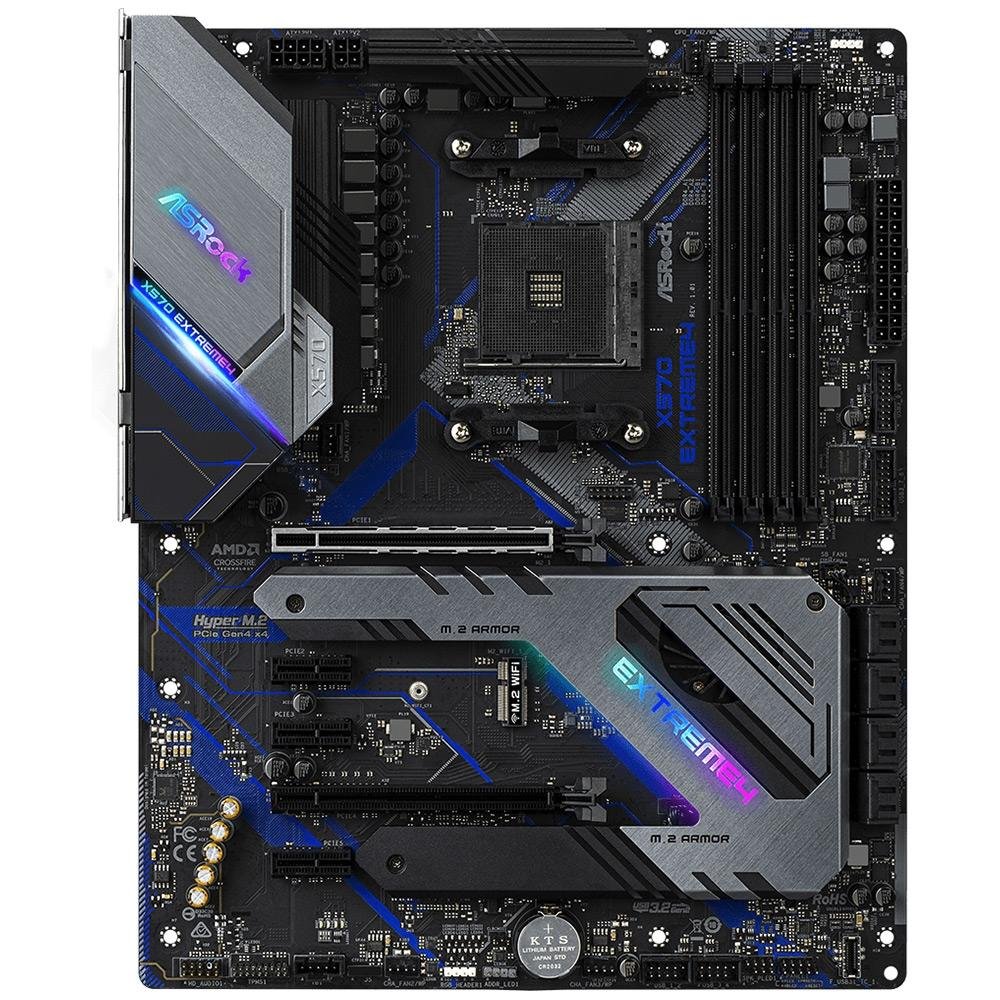 Placa Mãe ASRock X570 Extreme4, AMD AM4, ATX, DDR4 | KaBuM!