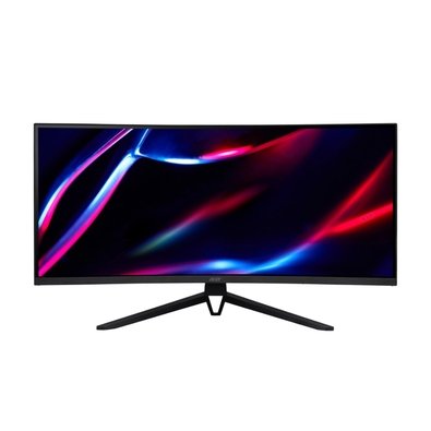 Monitor Gamer Curvo Acer ED343CUR J0bmiippx 34", VA, UWQHD, 120Hz, 1ms, FreeSync, HDMI, DisplayPort, Preto - UM.CE3AA.003