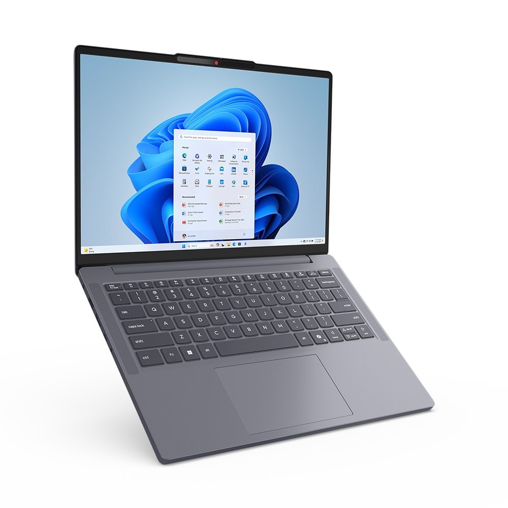 Notebook Lenovo IdeaPad Slim 3, AMD Ryzen 7 8840HS, 8GB RAM, AMD Radeon 780M, SSD 512GB, 15.3" FHD, Windows 11, Cinza - 83TY000SBO - view 2