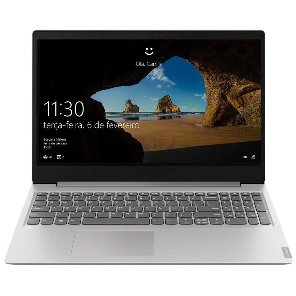 Imagem 2 de 5 do produto Notebook Lenovo Ultrafino Ideapad S145, AMD Ryzen 7-3700U, 8GB, SSD 256GB, Windows 10, 15.6´, Prata - 81V70000BR