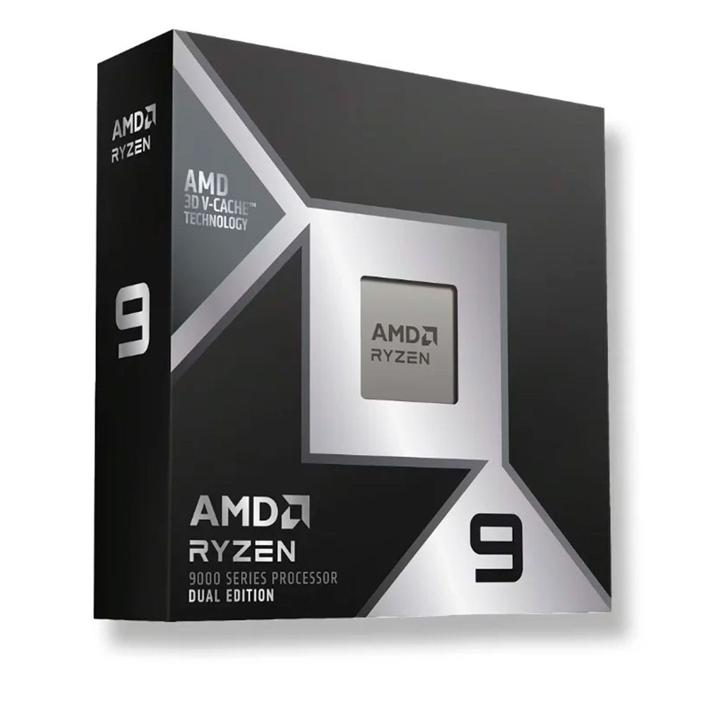 Processador AMD Ryzen 9 9950X3D2, 4.3GHz (5.7GHz Max Turbo), Cache 144MB, 16 Núcleos, 32 Threads, AM5, Com Vídeo Integrado - 100-100001978WOF + Water Cooler MACH1 GLACIAL, ARGB, 360mm, AMD e Intel, Preto - IMV360BK - view 2