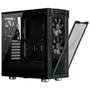 Gabinete Gamer Corsair 275R Airflow, Mid-Tower, ATX, Lateral em Vidro Temperado, Com FAN, Preto - CC-9011181-WW