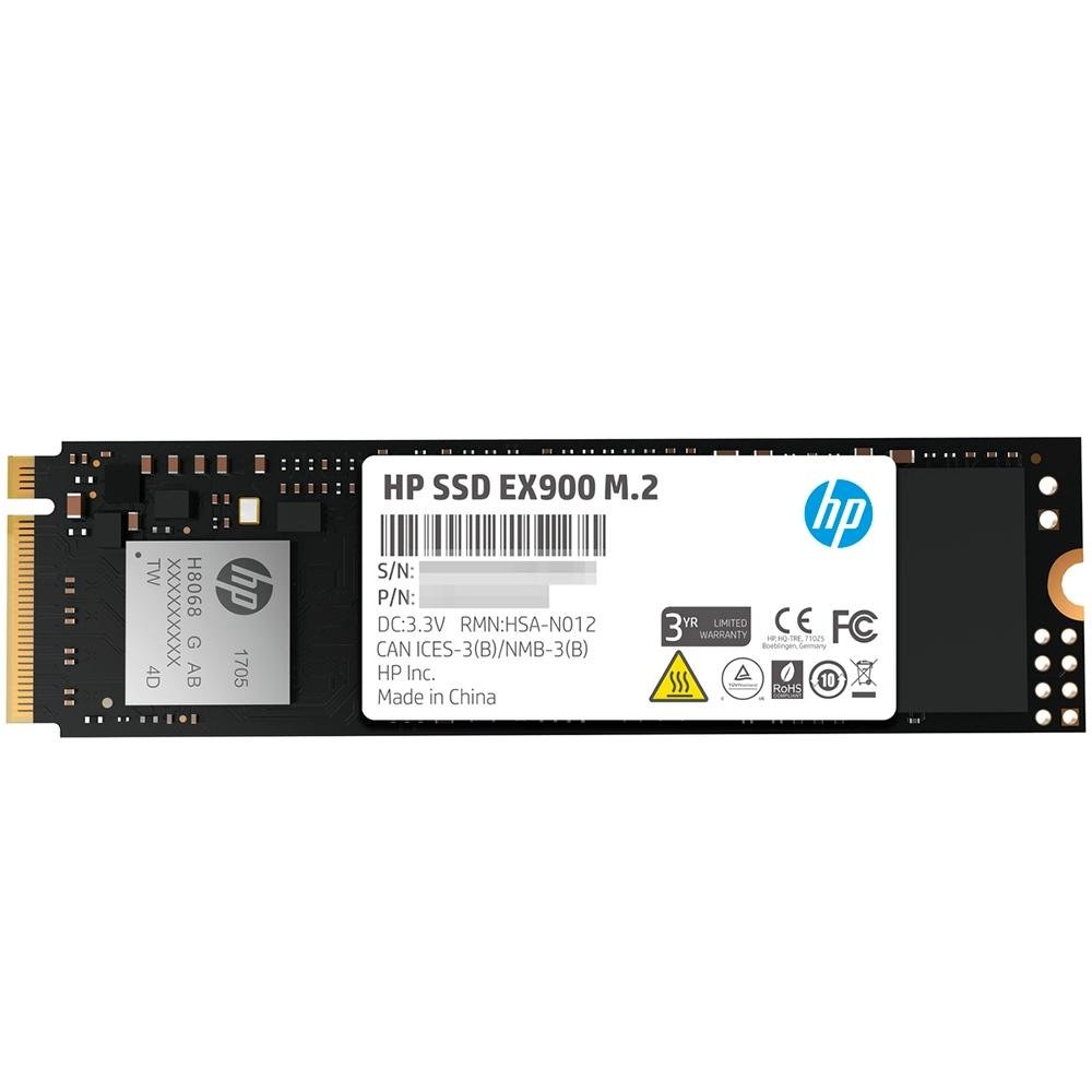 Imagem 3 de 4 do produto SSD 1 TB HP EX900, M.2, PCIe NVMe, Leitura: 2150MB/s e Gravação: 1815MB/s - 5XM46AA#ABC