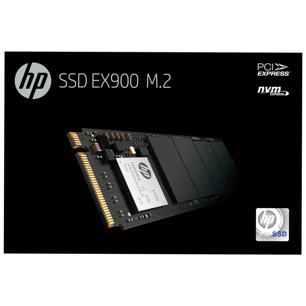 Imagem 4 de 4 do produto SSD 1 TB HP EX900, M.2, PCIe NVMe, Leitura: 2150MB/s e Gravação: 1815MB/s - 5XM46AA#ABC