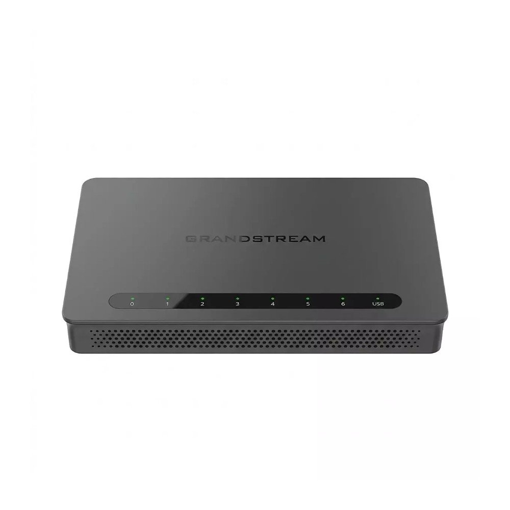 Roteador VPN Grandstream GWN7001, Multi-WAN, 6 Portas Gigabit, Preto - GWN7001 - view 2