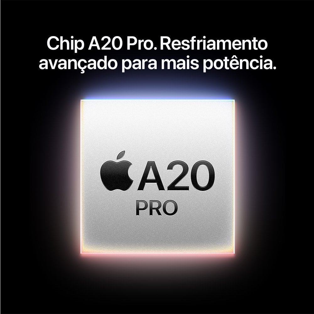 iPhone 18 Pro Apple 512GB, Câmera de 48MP, A20 Pro, Tela 6.3" Super Retina XDR, Preto - view 6