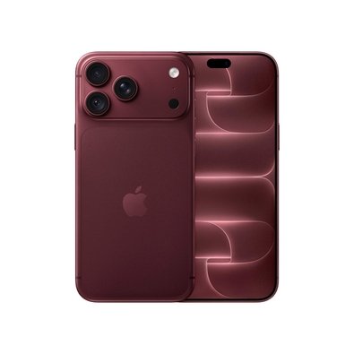 iPhone 18 Pro Max Apple 1TB, Câmera de 48MP, A20 Pro, Tela 6.9" Super Retina XDR, Bordô