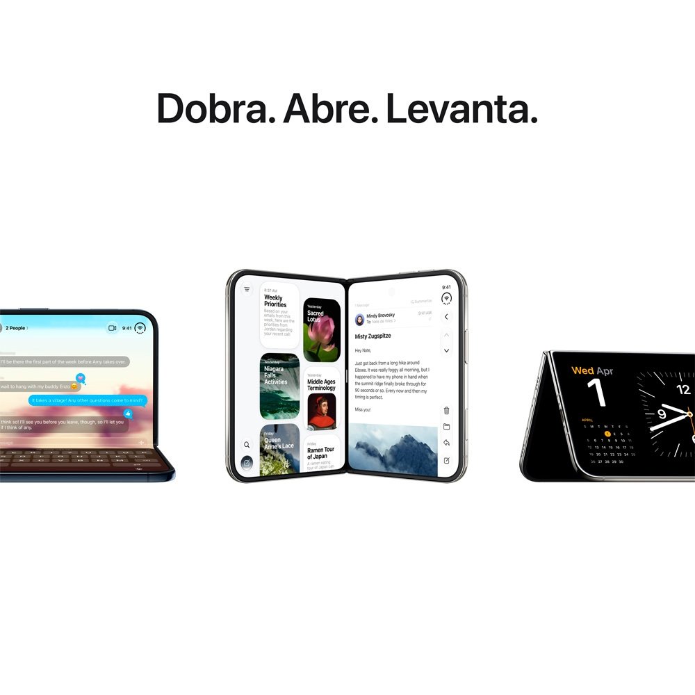 iPhone Duo Apple 256GB, Câmera de 48MB, A20 Pro, Tela 7.6"" Super Retina XDR Dobrável, Céu Noturno - view 2