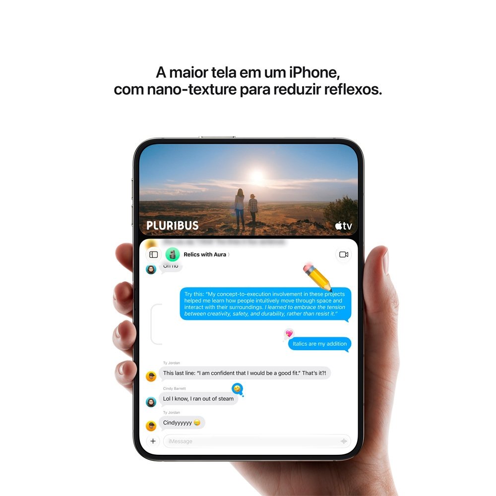 iPhone Duo Apple 256GB, Câmera de 48MB, A20 Pro, Tela 7.6"" Super Retina XDR Dobrável, Céu Noturno - view 3