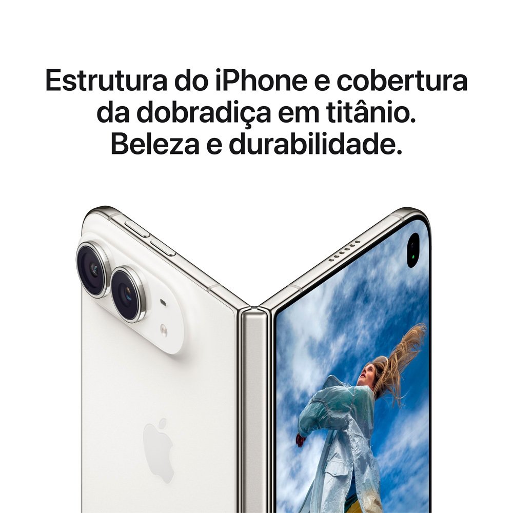 iPhone Duo Apple 256GB, Câmera de 48MB, A20 Pro, Tela 7.6"" Super Retina XDR Dobrável, Céu Noturno - view 6