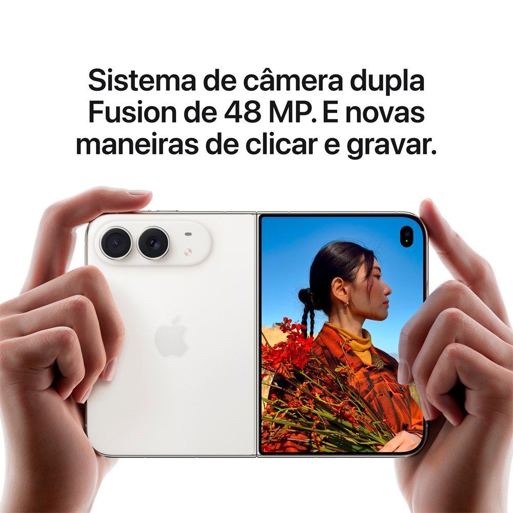 iPhone Duo Apple 256GB, Câmera de 48MB, A20 Pro, Tela 7.6"" Super Retina XDR Dobrável, Céu Noturno - view 5