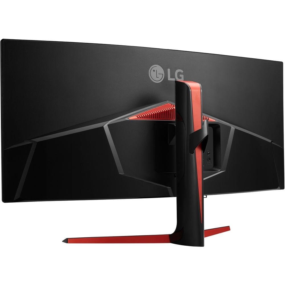 Imagem 8 de 9 do produto Monitor Gamer LG 34' IPS, Curvo Ultra Wide, 144 Hz, Full HD, 1ms, FreeSync, HDR 10, 99% sRGB, HDMI/DisplayPort, Ajuste de Altura - 34GL750