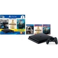 Pack PS4 Slim 500Go + 2 manettes + 17 jeux (Uncharted, God of War