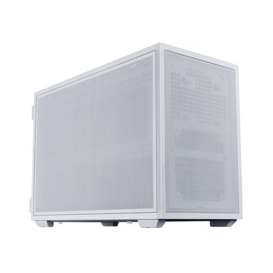 Gabinete Gamer Lian Li Dan Case B4 Mesh, Micro-ATX, USB Type-C, Inclui 2 Fans 120mm, Branco - B4W