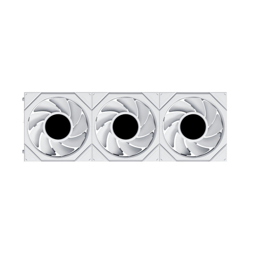 Kit Ventoinhas Lian Li Uni Fan TL LCD Flex Reverse Blade, 3x 120mm, ARGB, PWM, Tela LCD 1.8, Branco - 12RTLLCD1F3W - view 2