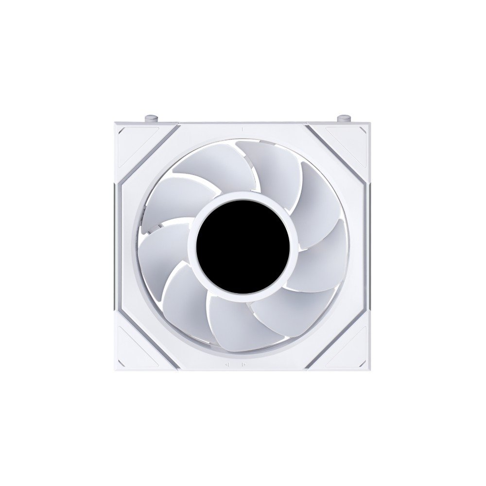 Ventoinha Lian Li Uni Fan SL INF LCD Reverse Blade, 120mm, ARGB, Tela LCD 1.8 IPS, Espelho Infinito, Branco - 12RSLIND1F1W - view 2