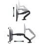 Suporte de Mesa Articulado para Monitores de 17" a 35", ELG, Ajuste de altura com Pistão a Gás - F80N