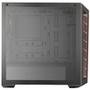 Gabinete Gamer Cooler Master Masterbox MB511 TG, Mid Tower, com FAN, Lateral em Vidro, Preto/Vermelho - MCB-B511D-KGNN-S00