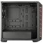 Gabinete Gamer Cooler Master Masterbox MB511 TG, Mid Tower, com FAN, Lateral em Vidro, Preto/Vermelho - MCB-B511D-KGNN-S00