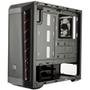 Gabinete Gamer Cooler Master Masterbox MB511 TG, Mid Tower, com FAN, Lateral em Vidro, Preto/Vermelho - MCB-B511D-KGNN-S00