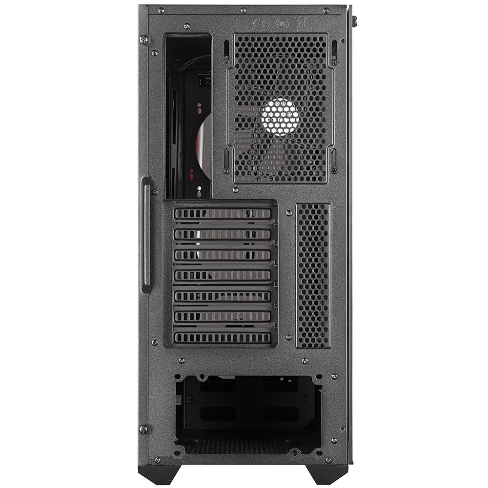 Gabinete Gamer Cooler Master MB520 TG, Mid Tower, com FAN, Lateral em Vidro, Preto/Vermelho - MCB-B520-KGNN-S00 Gabinete Gamer Cooler Master MB520 TG, Mid Tower, com FAN, Lateral em Vidro, Preto/Vermelho - MCB-B520-KGNN-S00