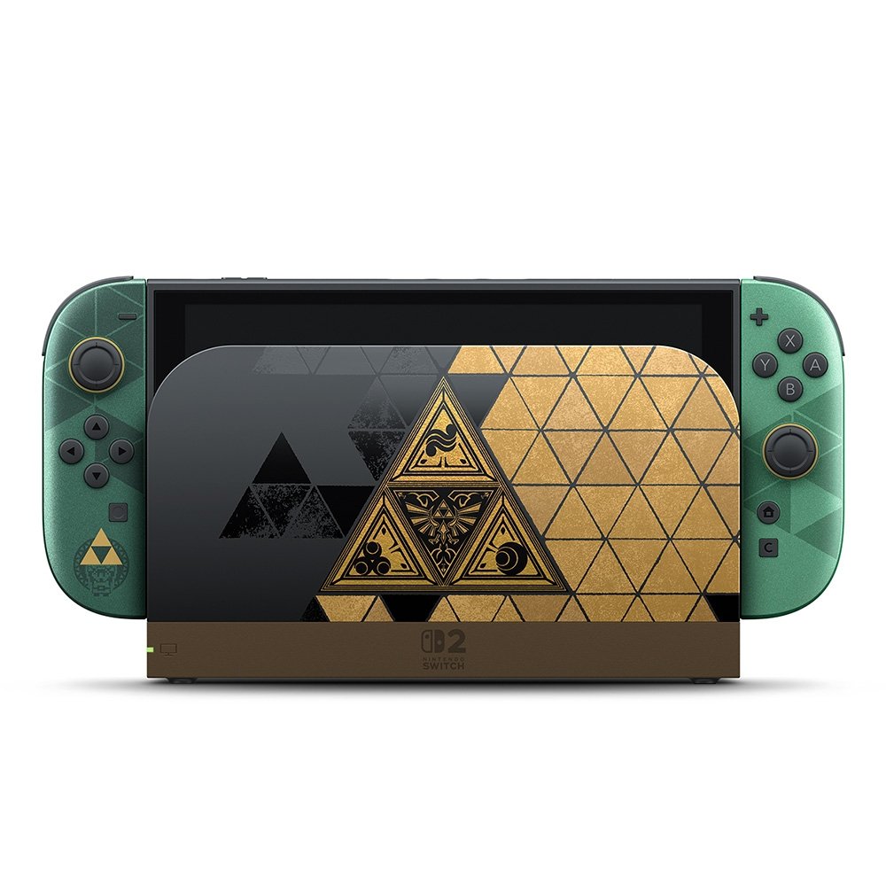 Imagem 7 de 15 do produto Console Nintendo Switch 2 The Legend Of Zelda 40th Anniversary Edition, Preto e Verde - NSHA10000007FGR