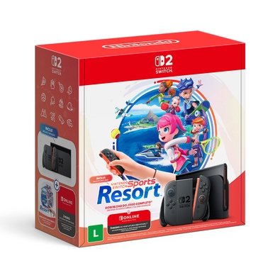 Console Nintendo Switch 2 + Nintendo Switch Sports Resort Console Nintendo Switch 2 + Nintendo Switch Sports Resort