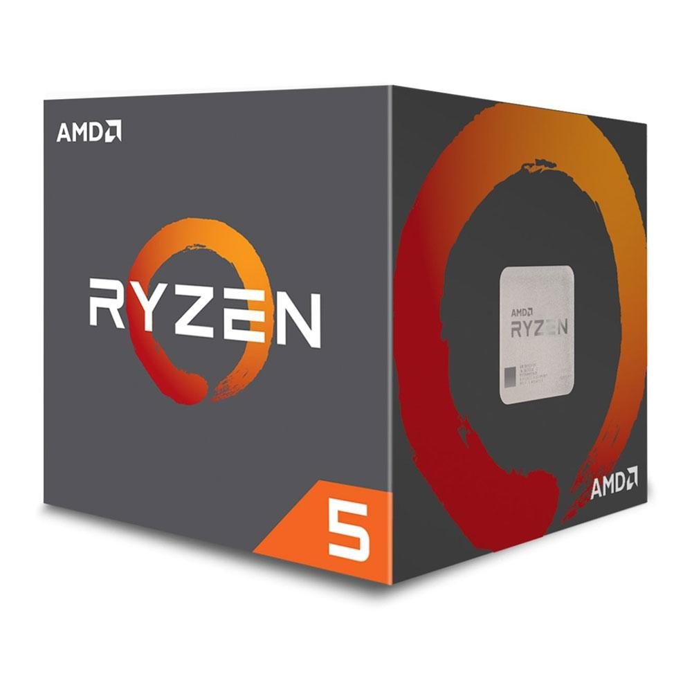Processador AMD Ryzen 5 1600, 3.2GHz (3.6GHz Max Turbo), Cache 19MB, AM4 - YD1600BBAFBOX Processador AMD Ryzen 5 1600, 3.2GHz (3.6GHz Max Turbo), Cache 19MB, AM4 - YD1600BBAFBOX