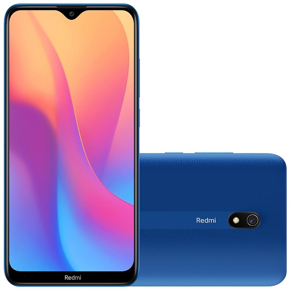 Smartphone Xiaomi Redmi 8A, 32GB, 12MP, Tela 6.22´, Azul - CX282AZU