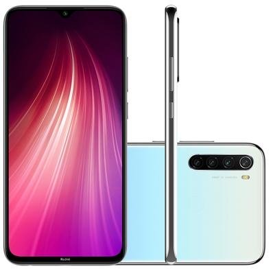 Smartphone Xiaomi Redmi Note 8, 64GB, 48MP, Tela 6.3´, Branco + Capa  Protetora - CX286BRA | KaBuM!