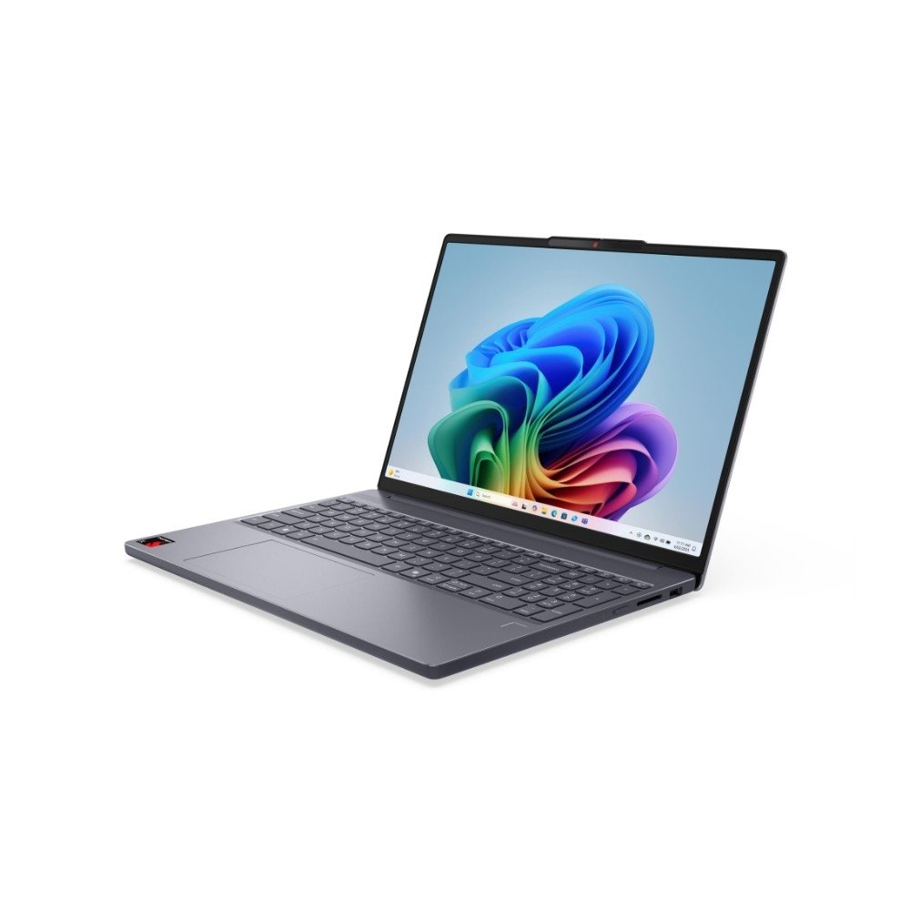 Notebook Copilot+ Lenovo IdeaPad Slim 3x, Snapdragon X, 16GB RAM, SSD 1TB, 15.3 WUXGA, Windows 11 Home, Cinza - 83TW0003BO - view 3