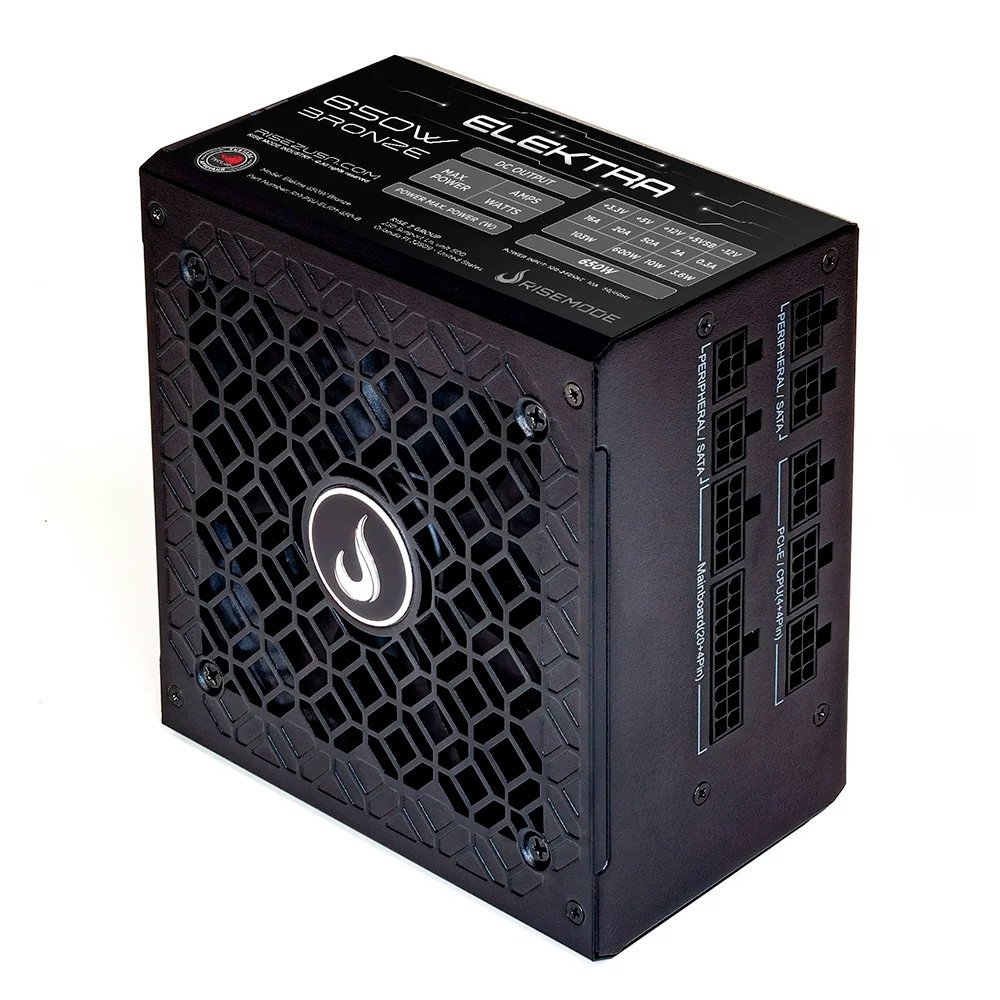 Placa de Vídeo RX 7600 Challenger ASRock + Fonte Gamer Rise Mode Elektra, 650W - view 4