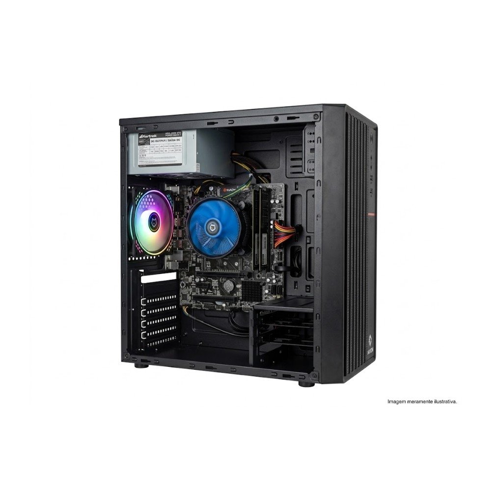 PC Escritório Intel Core i5-3470, 8GB DDR3, SSD 240GB