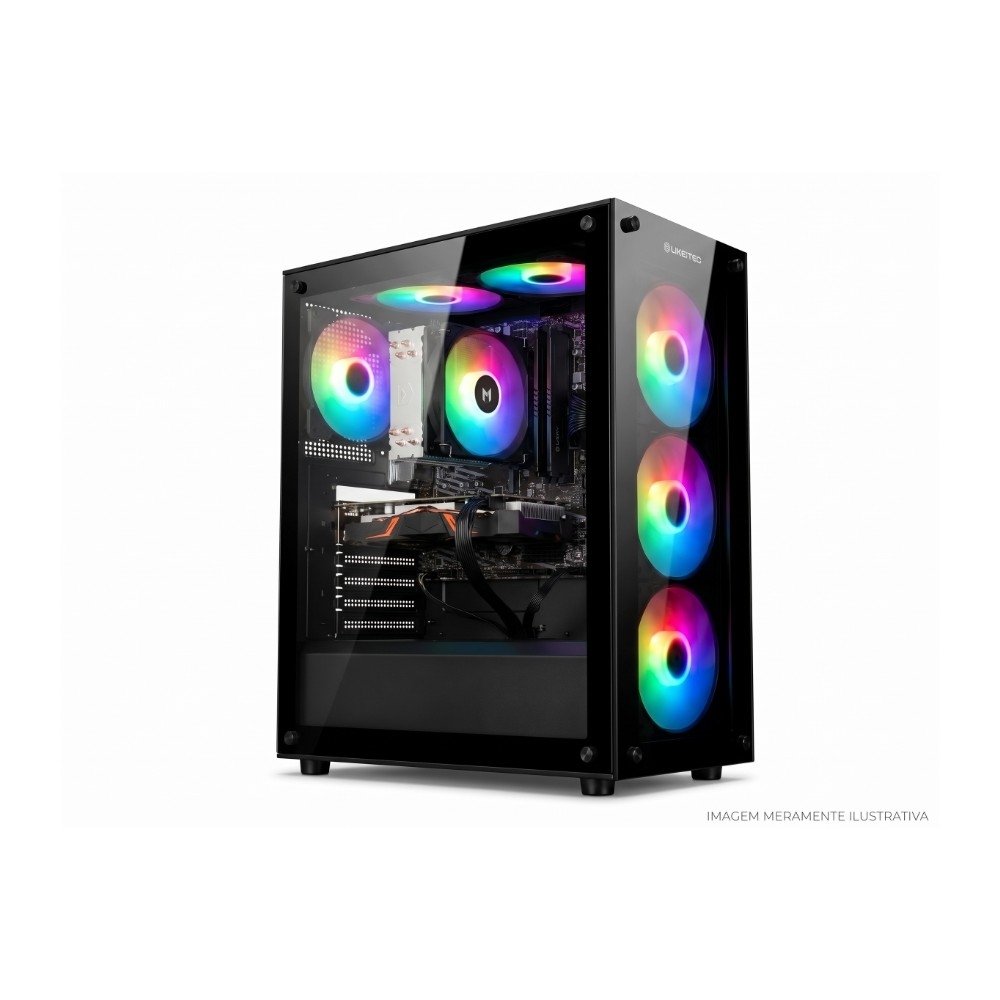PC Office KaBuM! AMD Ryzen 5 3400G, 16GB DDR4, SSD 512GB