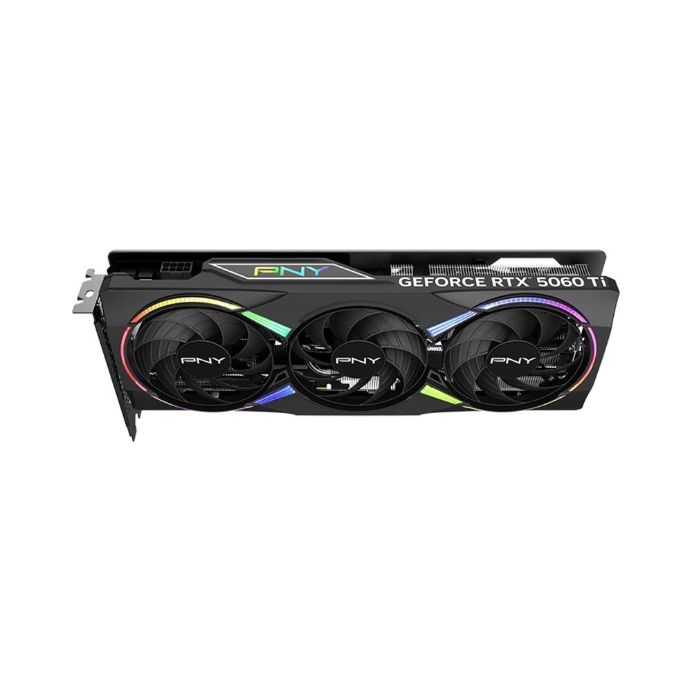 Placa de Vídeo Nvidia PNY RTX 5060TI 8GB GDDR7 128BITS TRIPLE FAN ARGB OC PNY VCG5060T8TFXXPB1-O - view 6