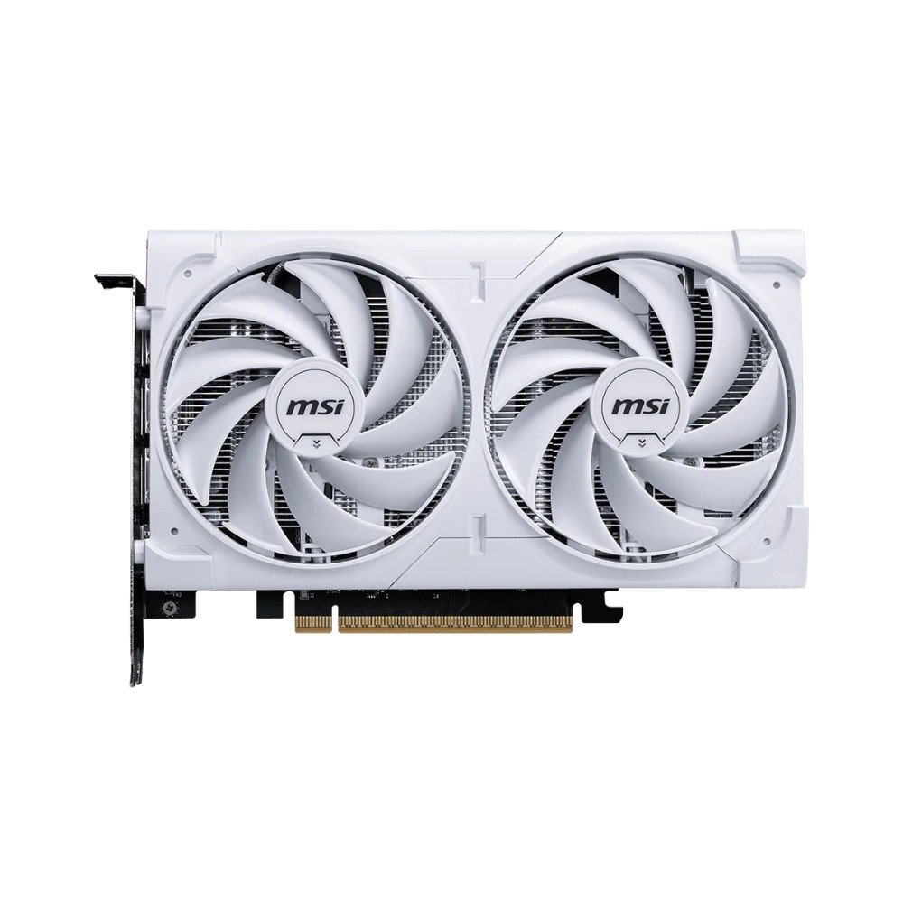 Placa de Vídeo MSI RTX 5060 Ventus 2X OC White NVIDIA GeForce, 8GB, GDDR6, Dual Fan, Branco - 912-V537-018 - view 2