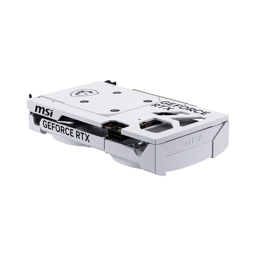 Placa de Vídeo MSI RTX 5060 Ventus 2X OC White NVIDIA GeForce, 8GB, GDDR6, Dual Fan, Branco - 912-V537-018 - view 4