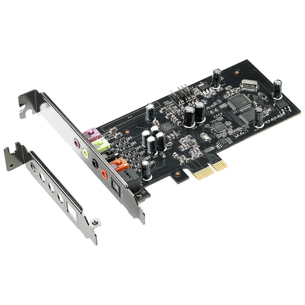 Placa de Som Interna Asus Xonar SE, PCIe, Canais 5.1, Preto
