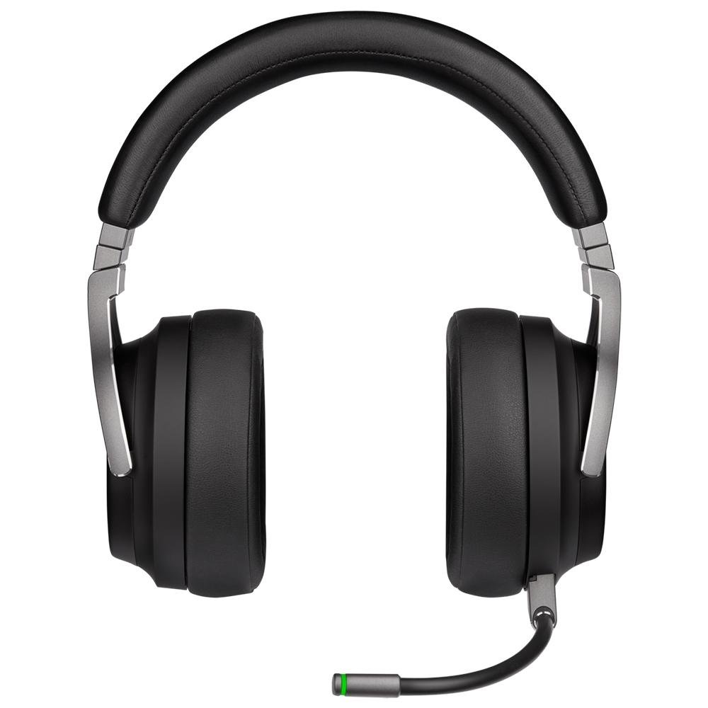 Headset Sem Fio Gamer Corsair Virtuoso Premium Carbono, RGB, Som Surround 7.1, Drivers 50mm, Múltiplas Plataformas - CA-9011185-NA